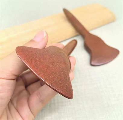 Ervaar de helende voordelen van volle lichaamsmassage en acupunctstimulatie met Red Bian Stone Gua Sha Board