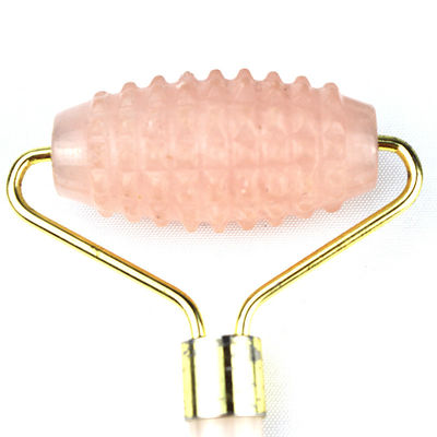 Spiermassage Gezichtsmassage 2024 Natuurlijke Roos Kwartz Jade Roller Gua Sha Tools met Custom Logo