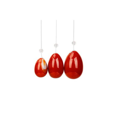 Carnelian Yoni Egg for Love Theme Intime massage en lichaamsmassage