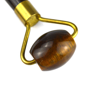 100% echte natuurlijke face Guasha massagetool strak oog Jade Gua Sha Roller voor gezicht voor strak oog gebied
