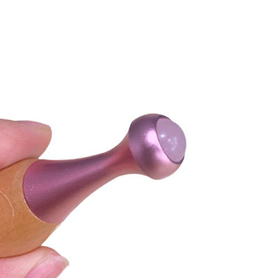 Houten handvat Jade Massage Roller Gezicht Gua Sha Massage Stick en oogverzorgingsinstrumenten voor het bevorderen van oogcrème absorptie