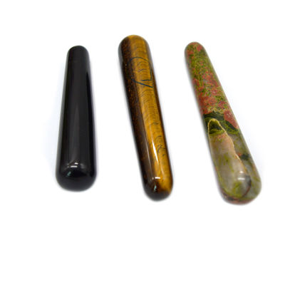10 x 2 cm Zwarte Obsidian Yoni Wand Uw ultieme hulpmiddel voor de gezondheid en massage van vrouwen