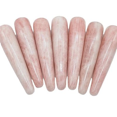 Rose Quartz Dildo Massage Wand Seksuele Massage Wand Vrouwen Yoni Wand