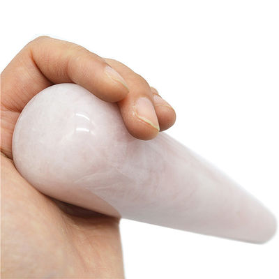 Rose Quartz Dildo Massage Wand Seksuele Massage Wand Vrouwen Yoni Wand