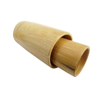 Bruine bamboe-cupping therapie set voor myofasciale ontspanningsmassage en spanningsverlichting