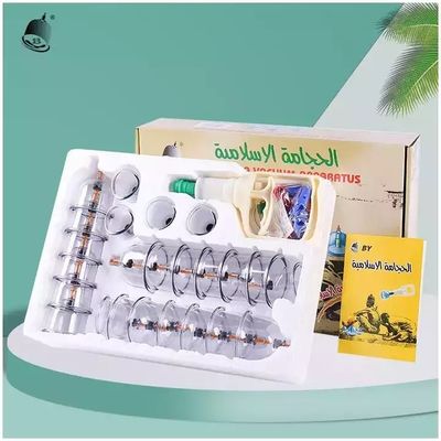 Vacuüm en Cupping Therapy Kit Handleiding Wegwerpventilator Hijama Cupping Set 24 stuks 39*27*8cm 80*42*56.5cm 20 dozen/doos
