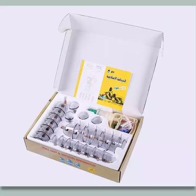 Vacuüm en Cupping Therapy Kit Handleiding Wegwerpventilator Hijama Cupping Set 24 stuks 39*27*8cm 80*42*56.5cm 20 dozen/doos