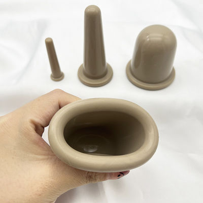 OEM/ODM Geaccepteerd 4 stuks siliconen koppel set voor gezichtskoppel therapie vacuümmassage kopjes