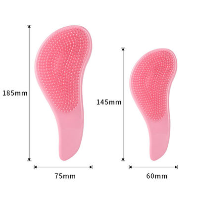 2 maten Pure Color Hoofdmassage Kam Anti-statische haarverzorging Borstel Detangle Douche Haarborsel Kam Scalp Massage Kam