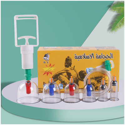 Gezonde Vacuum Cupping Jar Plastic Cupping Set voor anti-aging functie 24*13*8.2cm
