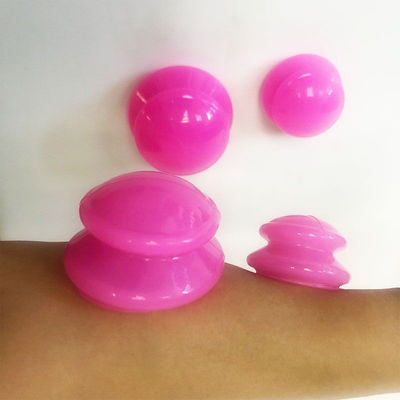 Kleurrijke siliconen cupping therapie set voor myofasciale massage en spierpijnverlichting Sterkere zuigkracht