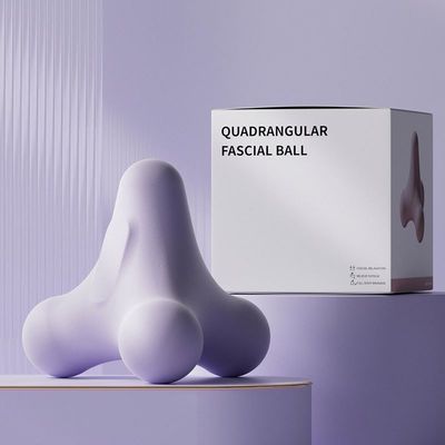 TPE Four Corner Sole Massager Fascia Relaxation Massage Ball voor spierrelaxatie en Gua Sha functie
