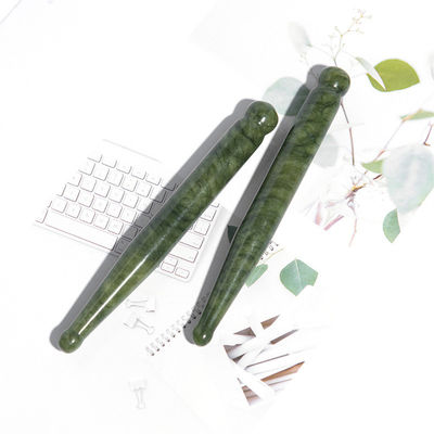 110*12mm Xiuyan Jade Gua Sha Stick De ultieme gezichtsmassage en lymfatische drainage tool