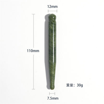 110*12mm Xiuyan Jade Gua Sha Stick De ultieme gezichtsmassage en lymfatische drainage tool