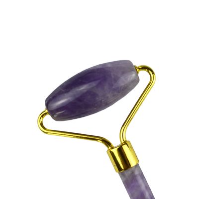 Natuurlijke Amethyst Gezichtsroller Guasha 100% Natuurlijke Jade Massager voor Gezichtsmassage en huidverzorgingsinstrumenten
