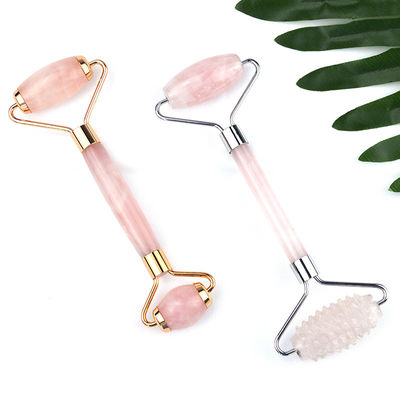 Rose Quartz Facial Guasha Massage Roller Face Gua Sha Beauty Lift Massager Tools voor afslanking en anti-aging voordelen