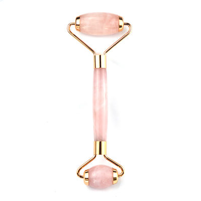 Anti-Aging Face Roller Rose Quartz Gua Sha Massage Roller voor gezichtsaccessoires