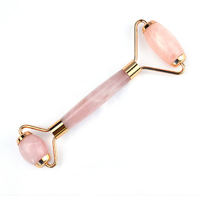 Anti-Aging Face Roller Rose Quartz Gua Sha Massage Roller voor gezichtsaccessoires