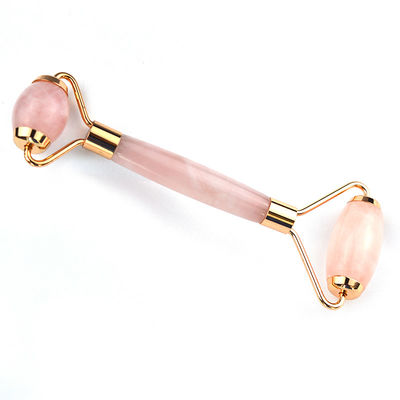 Anti-Aging Face Roller Rose Quartz Gua Sha Massage Roller voor gezichtsaccessoires