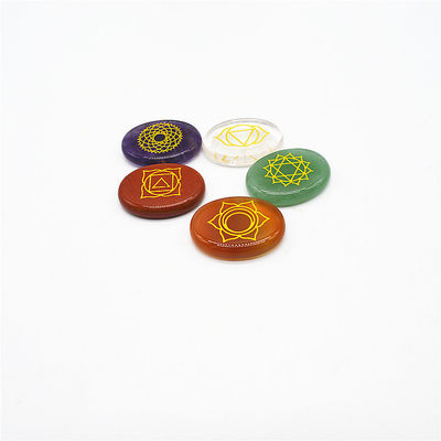 7 Chakra Steen sets Reiki Kristallen Chakra Stones voor Healing Support Custom Size OEM