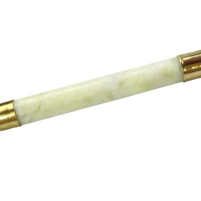 Gezichtsmassager Gezichtsmassage Dubbelkop Natuurlijke Gezichts Beauty Guasha Massage Tool Jade Roller Thin Massager Relaxation Tool