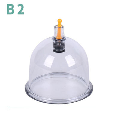 Gepersonaliseerd logo beschikbaard Chinese medische Hijama Cupping Cup Jar Vacuum Suction Home Health Care Set voor lichaam