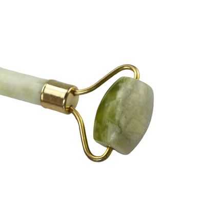 Gezichtsmassager Gezichtsmassage Dubbelkop Natuurlijke Gezichts Beauty Guasha Massage Tool Jade Roller Thin Massager Relaxation Tool