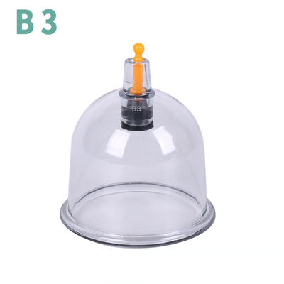 Gepersonaliseerd logo beschikbaard Chinese medische Hijama Cupping Cup Jar Vacuum Suction Home Health Care Set voor lichaam
