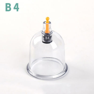 Gepersonaliseerd logo beschikbaard Chinese medische Hijama Cupping Cup Jar Vacuum Suction Home Health Care Set voor lichaam