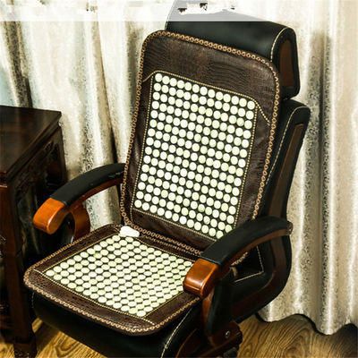 OEM ODM geaccepteerd Comfortabele natuurlijke jade en tourmaline stenen Ver infrarood verwarming Pad voor autostoeltje door HealthyLine