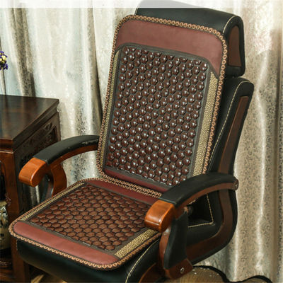 OEM ODM geaccepteerd Comfortabele natuurlijke jade en tourmaline stenen Ver infrarood verwarming Pad voor autostoeltje door HealthyLine