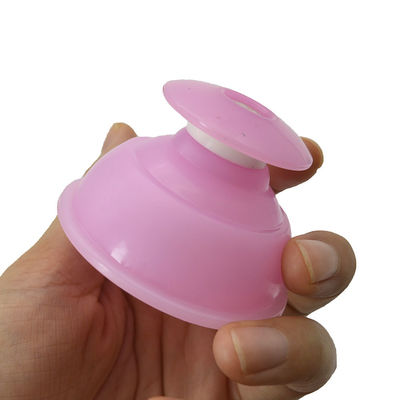 Gezondheidszorgproducten Roze Cupping Behandeling Set Silicone Anti-cellulitis Cup Vacuum Suction Massage Cup voor gezicht en lichaam