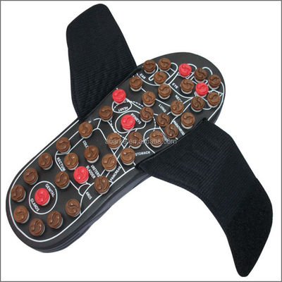 2020 Jade Stone Health Care Healing Acupunctuur Schoenen Echte Huid Massage Slipper voor Schoenen Natuurlijke Voetmassage