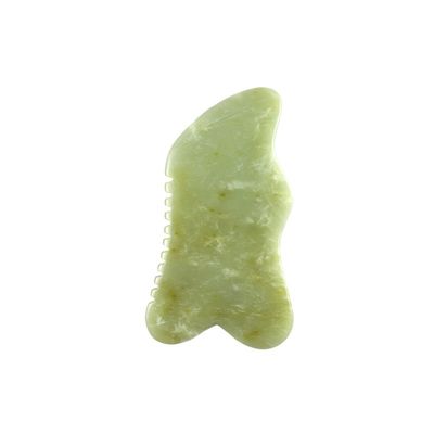 9.2*4.6cm Gua Sha Gezichtsgereedschap Natuurlijke Xiuyan Jade Stone Board voor SPA Acupunctuurbehandeling OEM/ODM Acceptabel