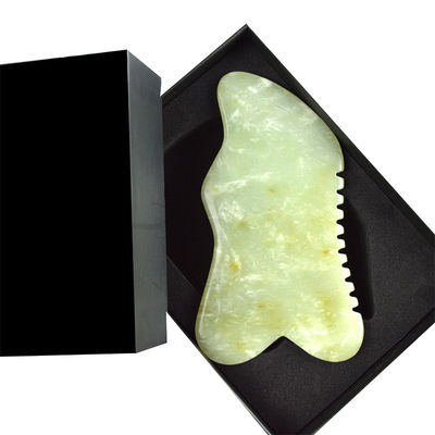9.2*4.6cm Gua Sha Gezichtsgereedschap Natuurlijke Xiuyan Jade Stone Board voor SPA Acupunctuurbehandeling OEM/ODM Acceptabel
