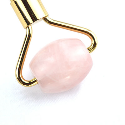Finish Design Roze Rose Quartz Guasha Gezichtsroller 100% Crystal Gua Sha Massager voor Gezicht Oog Nek Massage Schoonheidstools