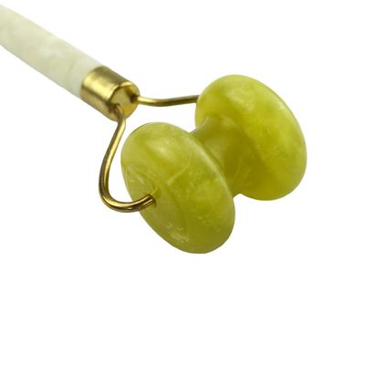 100% natuurlijke Jade Guasha massager voor gezichtsmassage producten schoonheidstools huidverzorging met aangepast logo beschikbaard Xiuyan Jade
