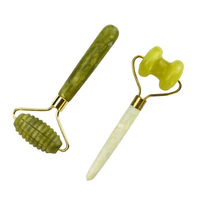 100% natuurlijke Jade Guasha massager voor gezichtsmassage producten schoonheidstools huidverzorging met aangepast logo beschikbaard Xiuyan Jade