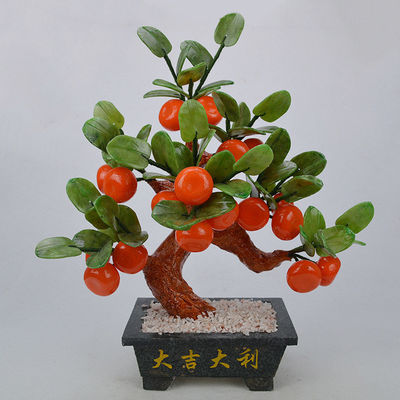Unieke Fengshui Jade Steen Decoraties Ideaal voor High End Home Decoratie