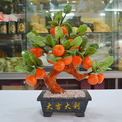 Unieke Fengshui Jade Steen Decoraties Ideaal voor High End Home Decoratie