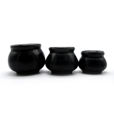 Eigenschappen Chinese geneeskunde Apparaat Acupunctuur Vacuüm Vuur Cupping Hijama Cups Sets Bian Stone Zwart