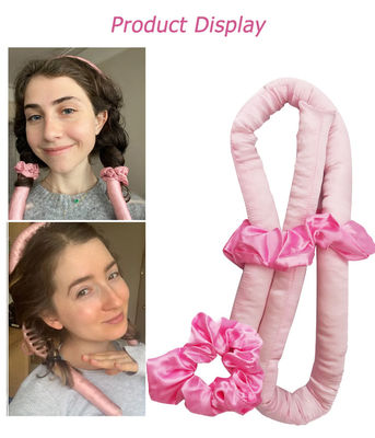 Soft Silk Roller voor haar Warm Free Hair Curler Roller Styler voor lang haar