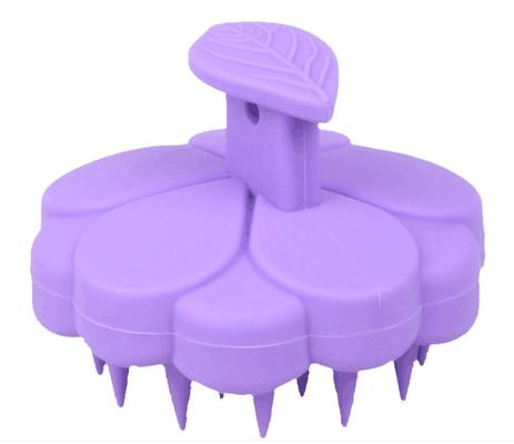 Soft Silicone Scalp Massager Shampoo Hair Massage Borstel Scalp Reiniging Borstel met Custom Logo Support