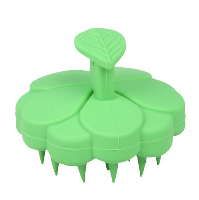 Soft Silicone Scalp Massager Shampoo Hair Massage Borstel Scalp Reiniging Borstel met Custom Logo Support