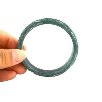 Echte natuurlijke gesneden Jade Armbanden voor vrouwen Gepolijste techniek voor lichaamsversiering