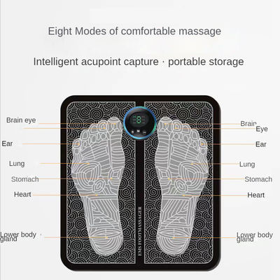 Elektrische voetmassage mat Voet spier been vormgevende pad voor voet ontspanning en verlichting