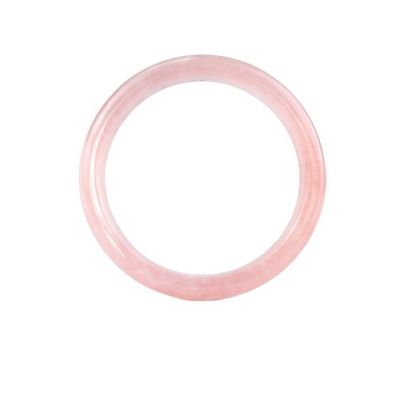 Gepolijste techniek Grote grootte Edelsteen Vrouwen Jade Liefde Armbanden Armbanden met Roos kwarts Armbanden Charms