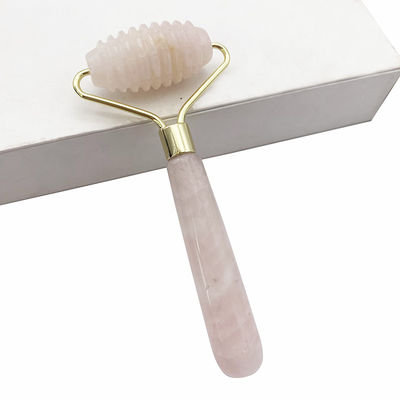 Gezichtmassage met een enkel hoofd met spikes Jade Roller voor anti-aging Face Beauty met 100% natuurlijke Jade Stone en aangepast logo
