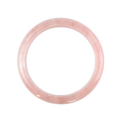 Gepersonaliseerd logo beschikbaar natuurlijke rozen kwarts armbanden voor vrouwen mode armband voor liefde genezende steen meisje geschenk