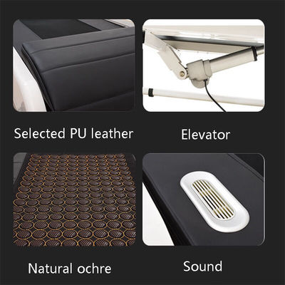 150 Energy Stones en 3D Smart Lifting Massage Bed voor vol lichaam op vouwbaar V3 Tourmaline Jade Warm Physiotherapy Bed